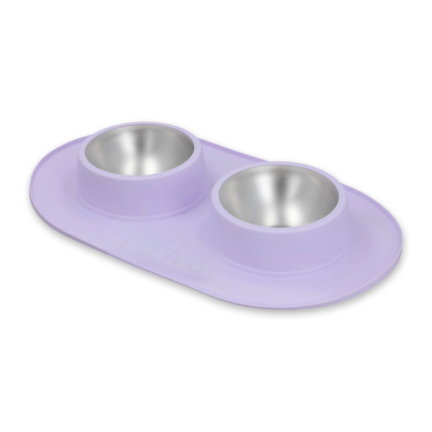 Bowl doble - Acero inoxidable