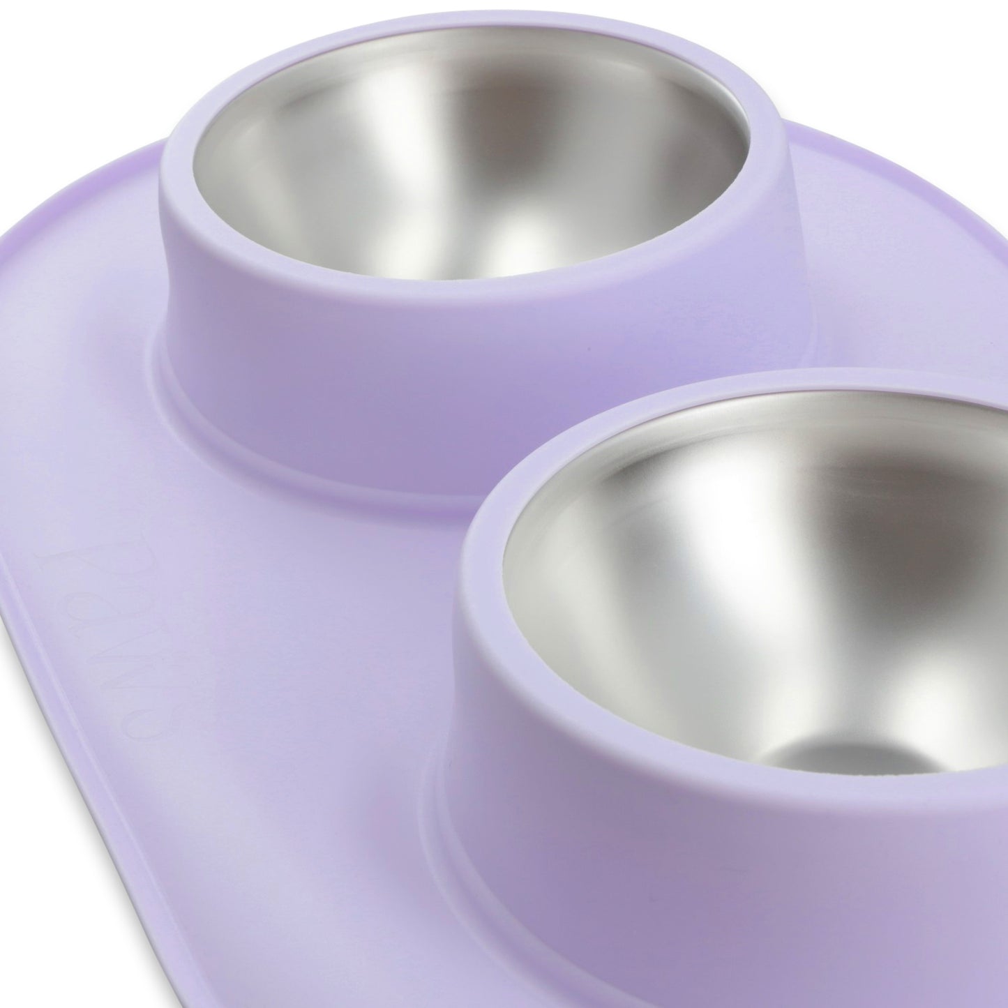 Bowl doble - Acero inoxidable