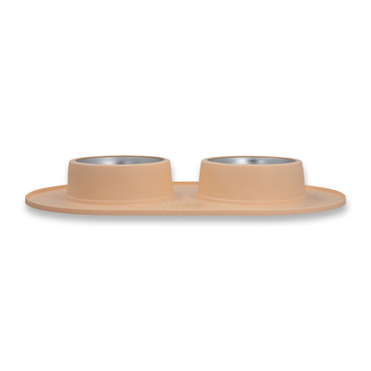 Bowl doble - Acero inoxidable